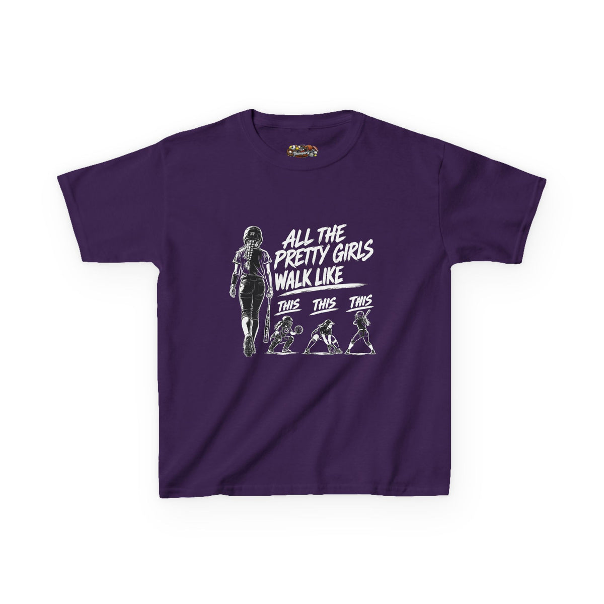 Kids T‑Shirt — “All The Pretty Girls Walk Like”
