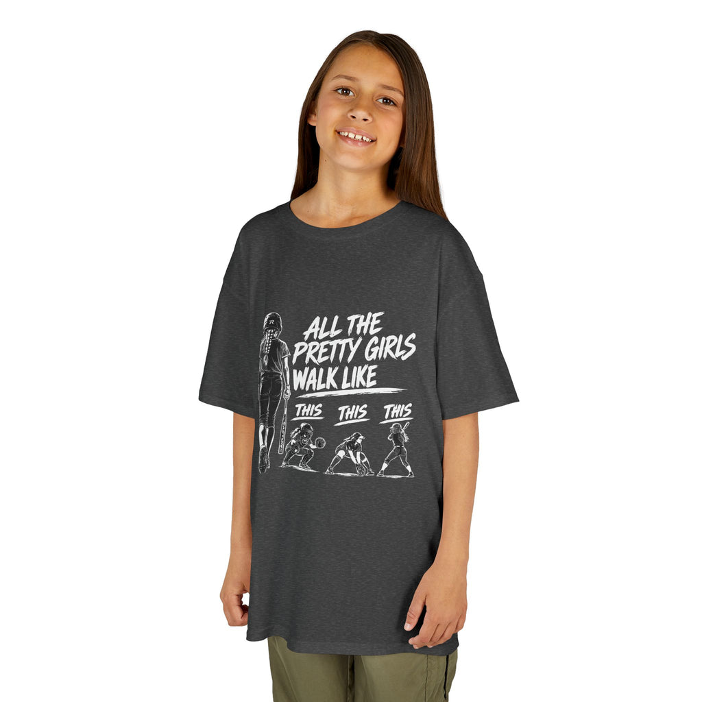 Kids T‑Shirt — “All The Pretty Girls Walk Like”