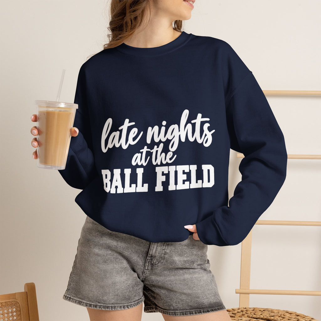 Sweatshirt - Late Nights at the Ball Field