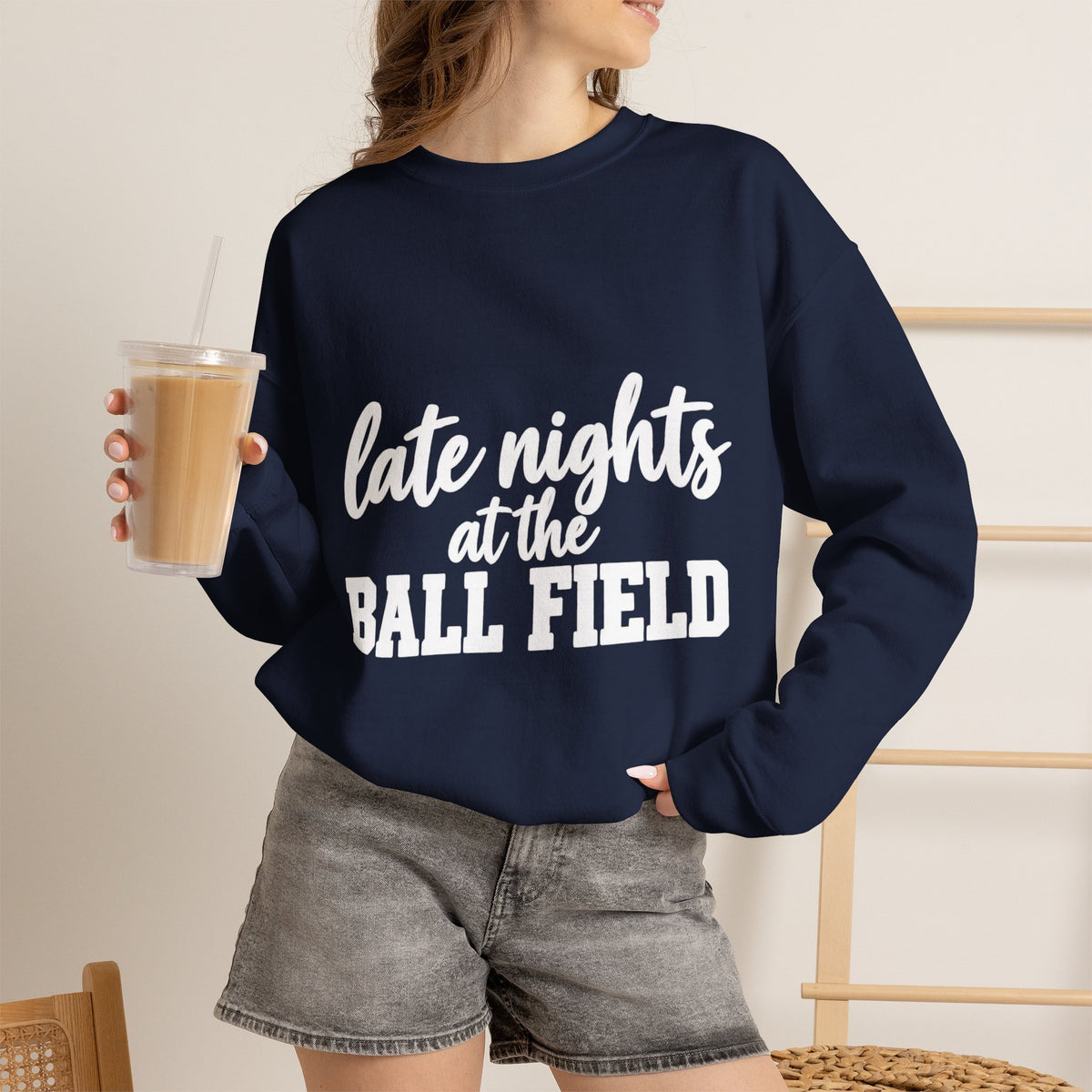 Sweatshirt - Late Nights at the Ball Field