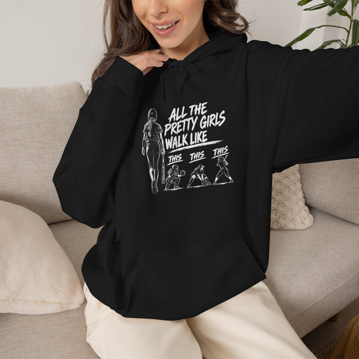 All the Pretty Girls Graphic Pullover