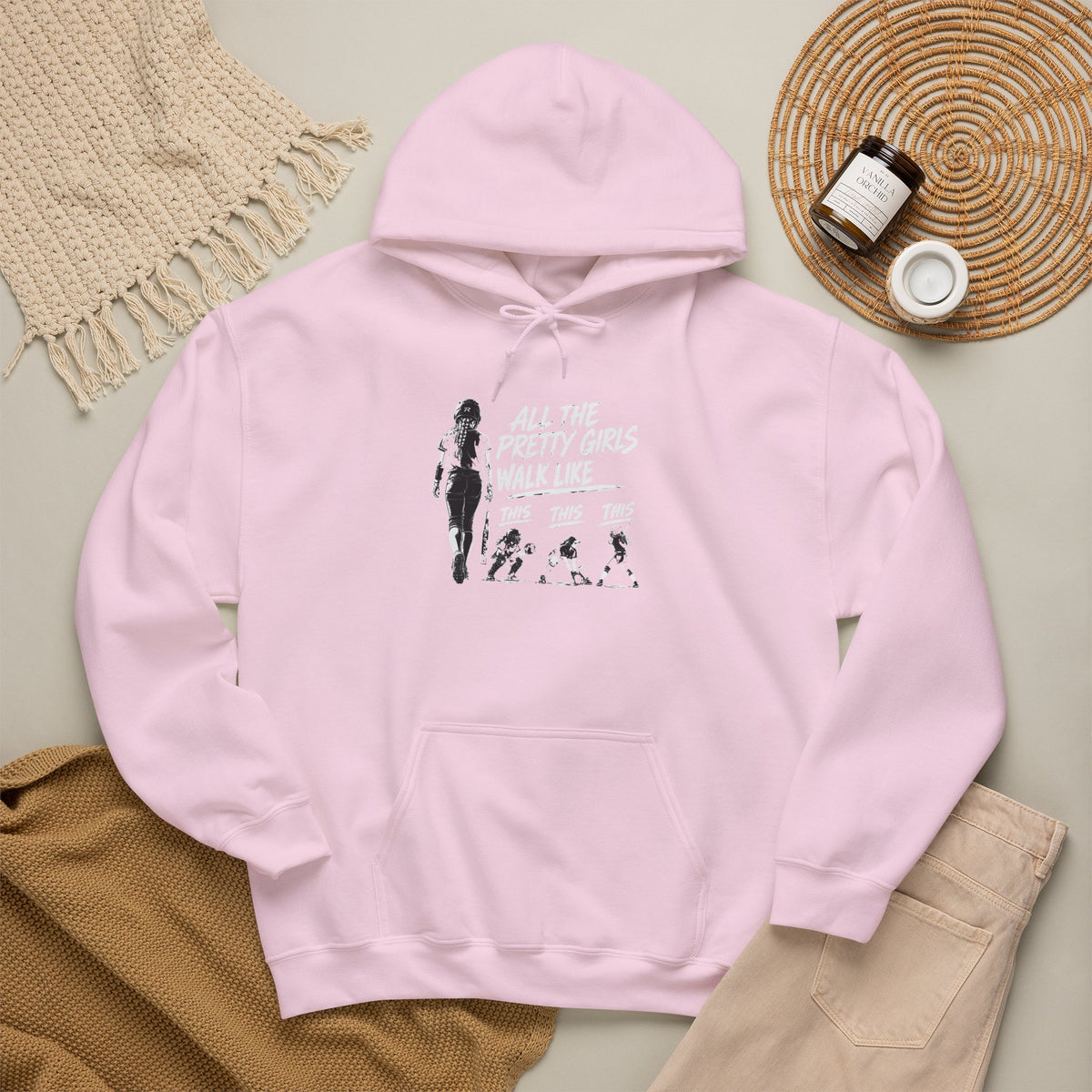 All the Pretty Girls Graphic Pullover