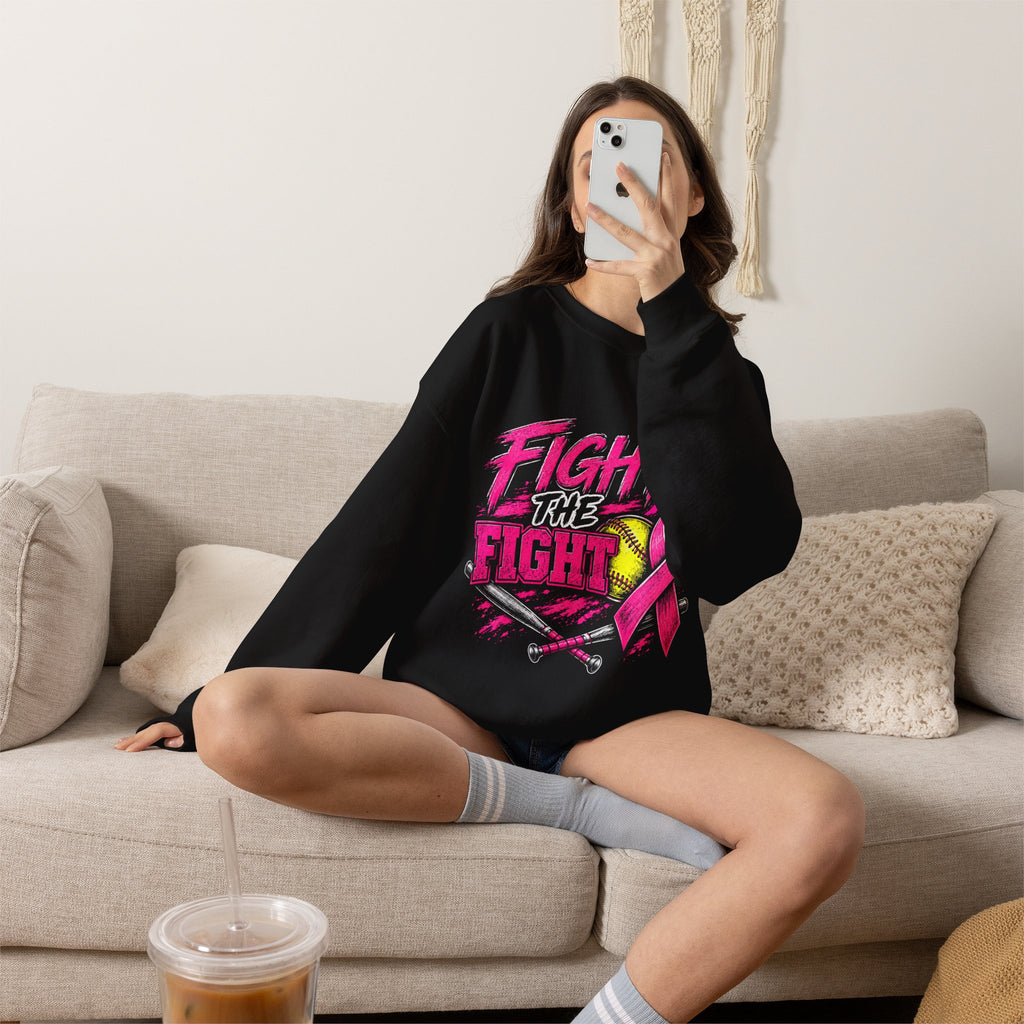 Fight the Fight Breast Cancer Awareness Sweatshirt