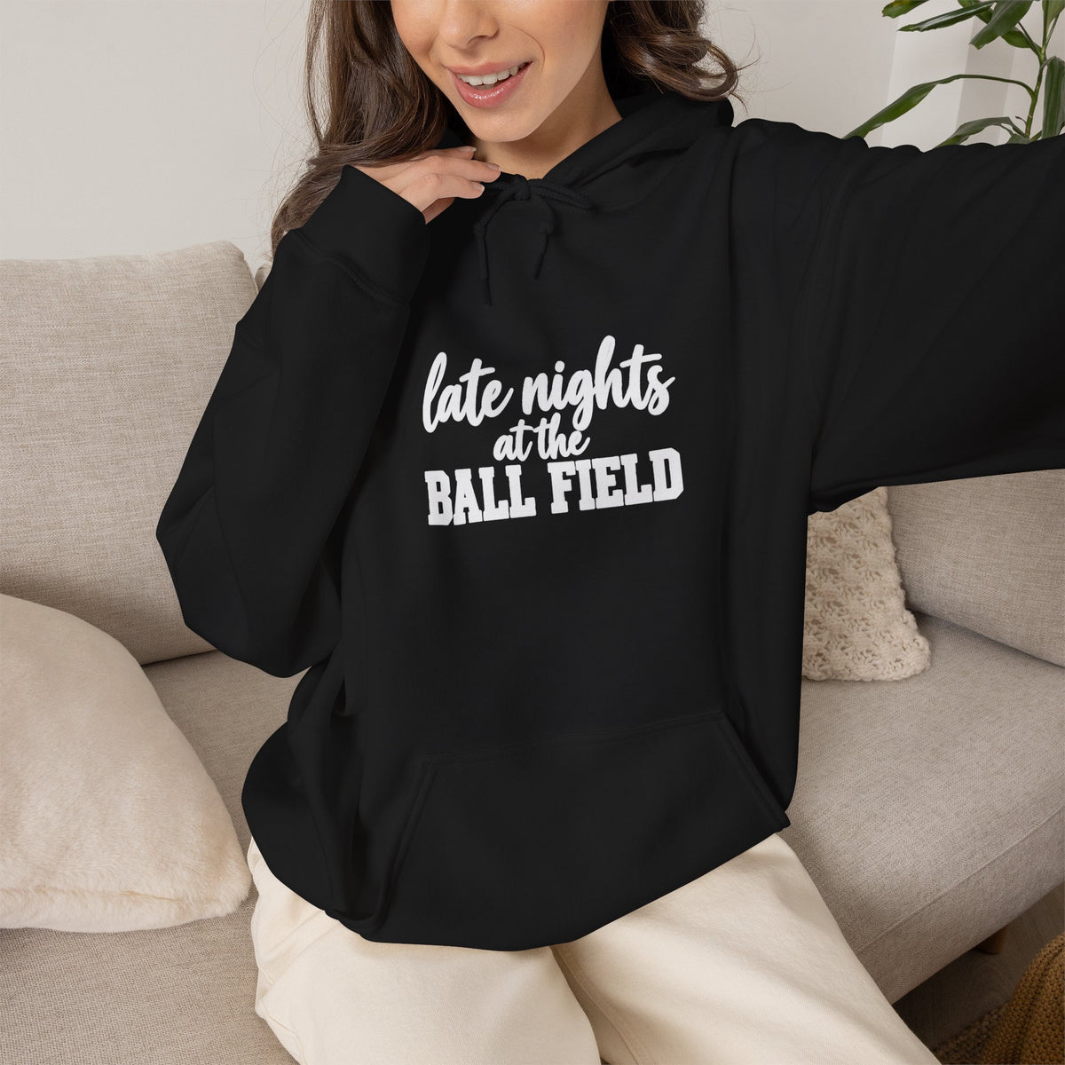 late nights hoodie