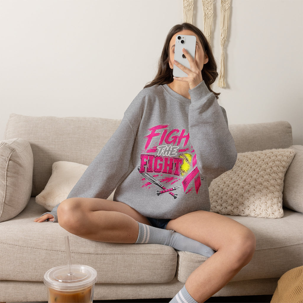 Fight the Fight Breast Cancer Awareness Sweatshirt