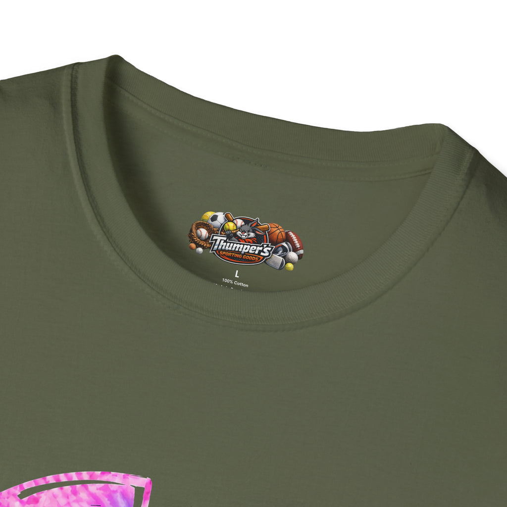 T‑Shirt — 'I'll Be Waiting For You At Home' Retro Hockey Helmet Tee