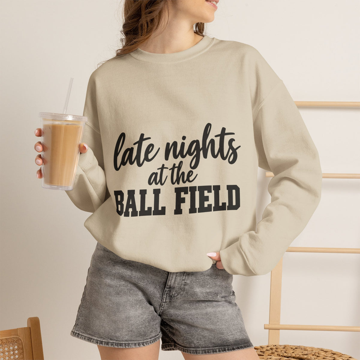 Sweatshirt - Late Nights at the Ball Field