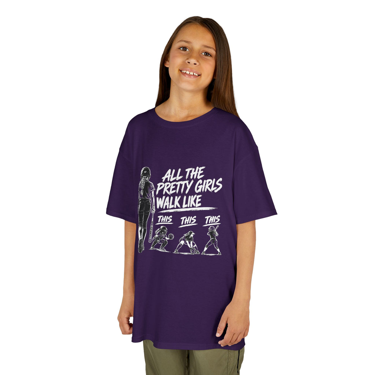Kids T‑Shirt — “All The Pretty Girls Walk Like”