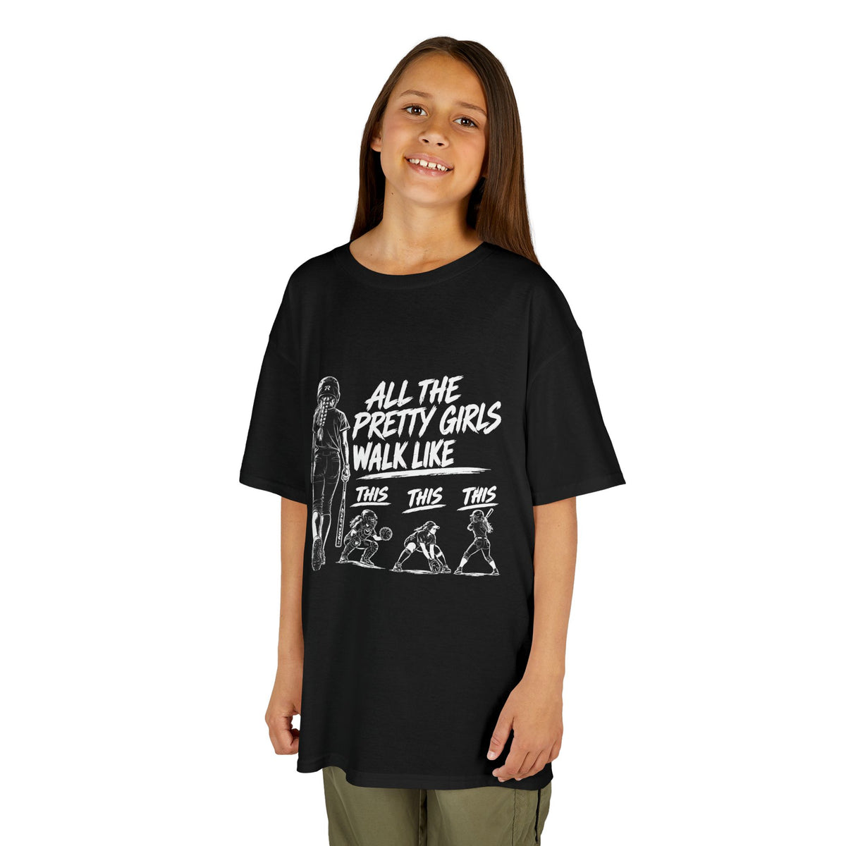 Kids T‑Shirt — “All The Pretty Girls Walk Like”