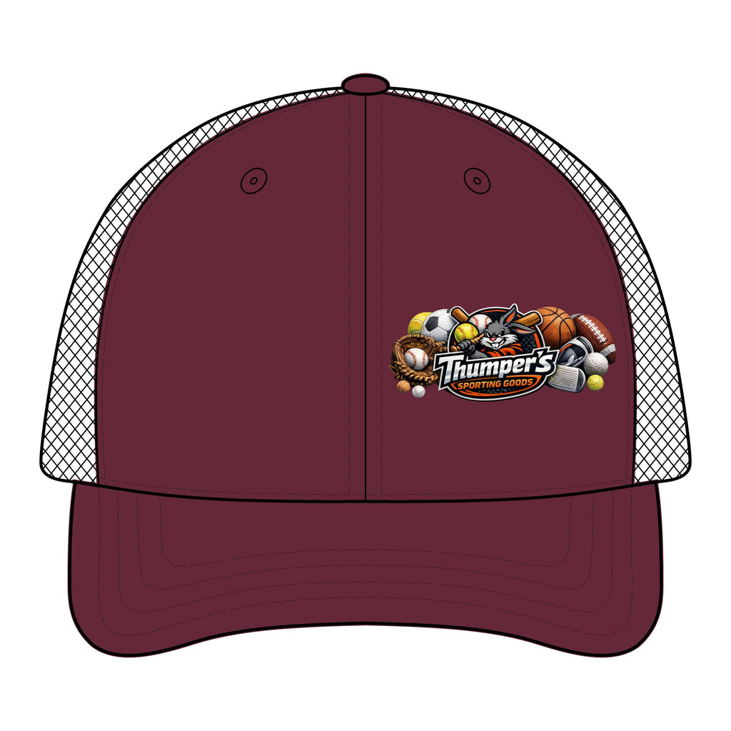 FlexFit Mesh Cap with Sports Logo