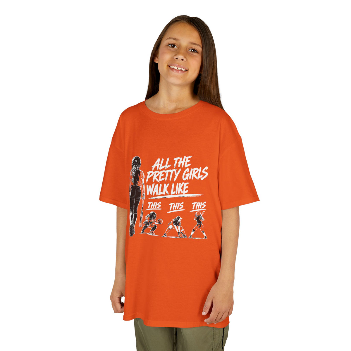 Kids T‑Shirt — “All The Pretty Girls Walk Like”