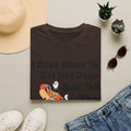 Hot Dog Humor T-Shirt — “I Just Want To Eat Hot Dogs And Tell The Umpire He’s Wrong”
