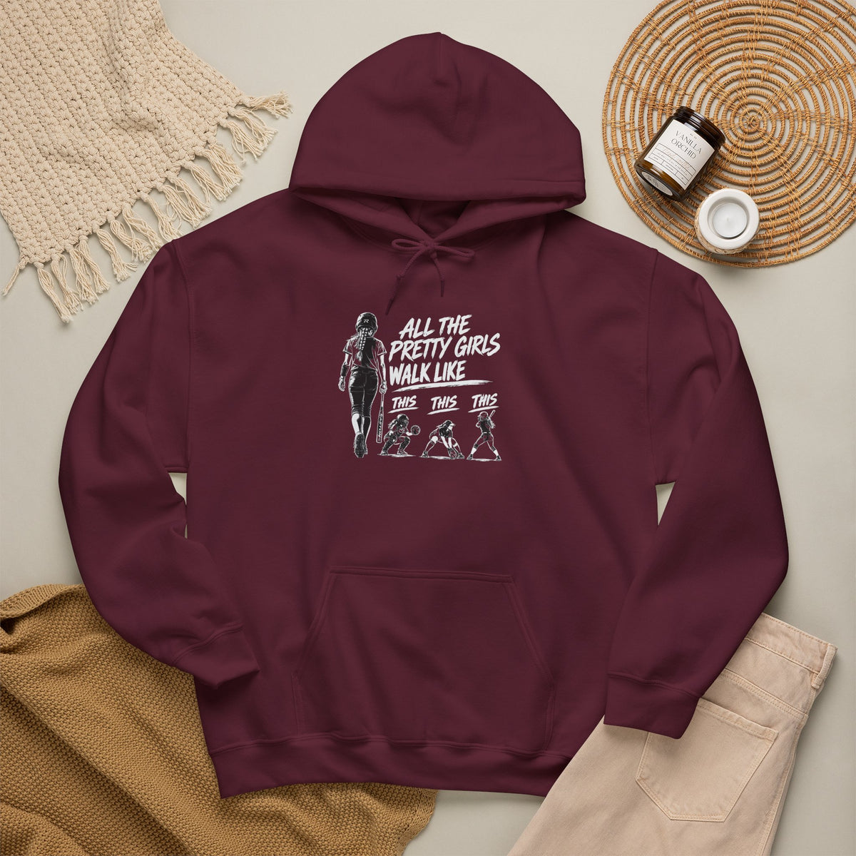 All the Pretty Girls Graphic Pullover