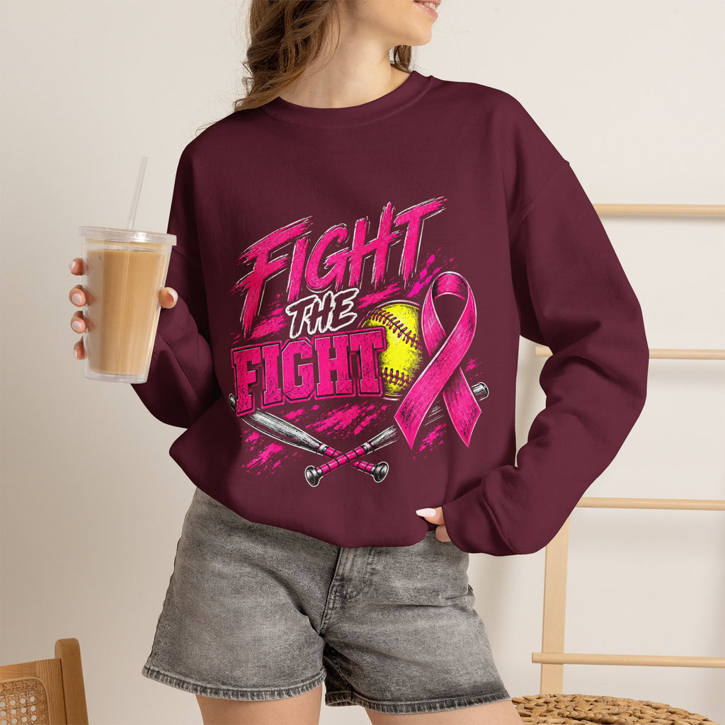 Fight the Fight Breast Cancer Awareness Sweatshirt