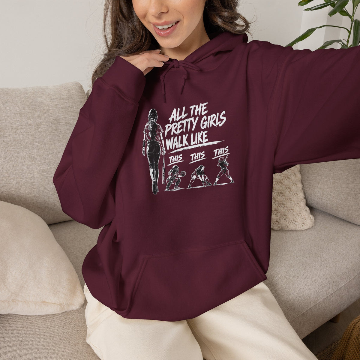 All the Pretty Girls Graphic Pullover