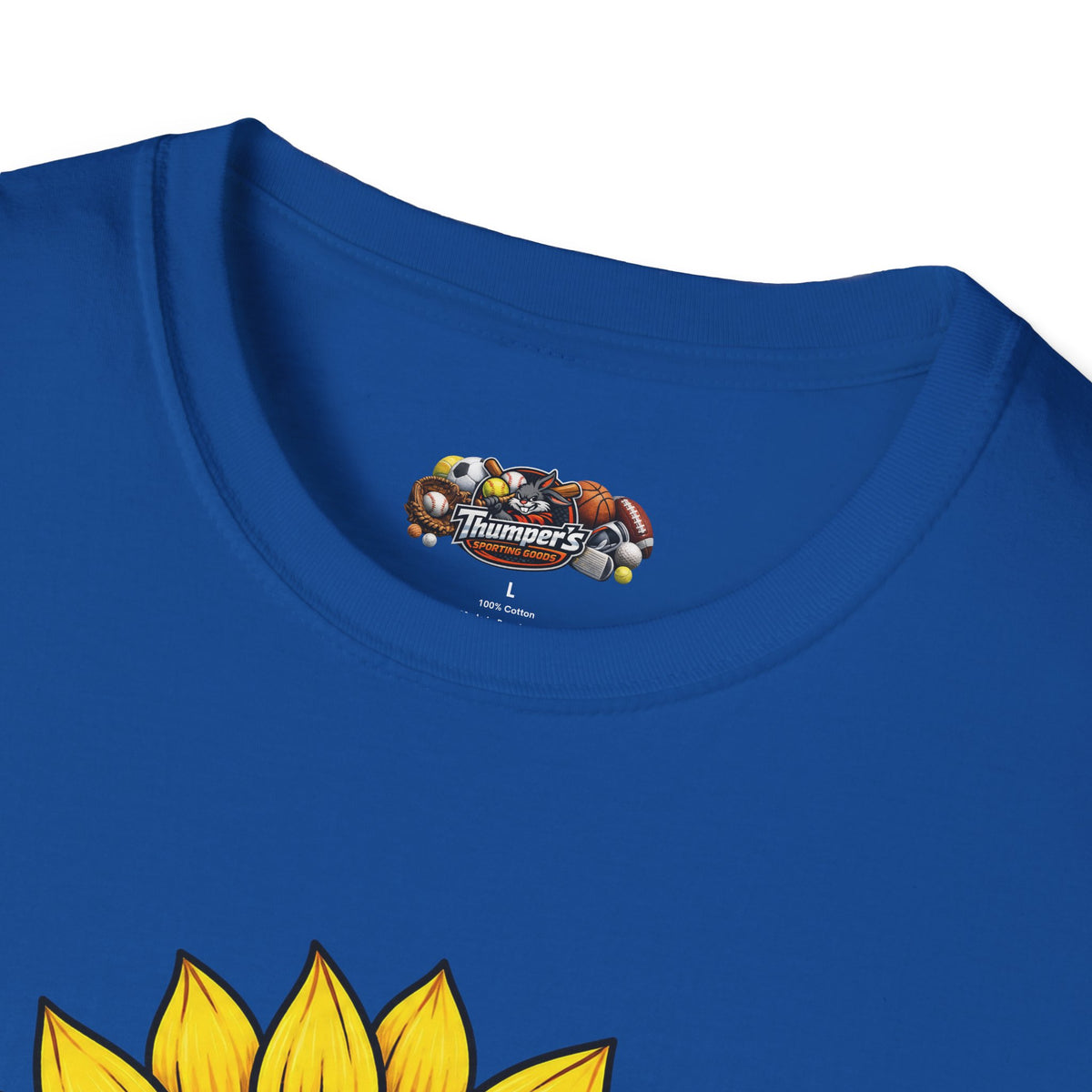 Softball Mom T-Shirt — Sunflower Softball Graphic Tee for Softball Moms