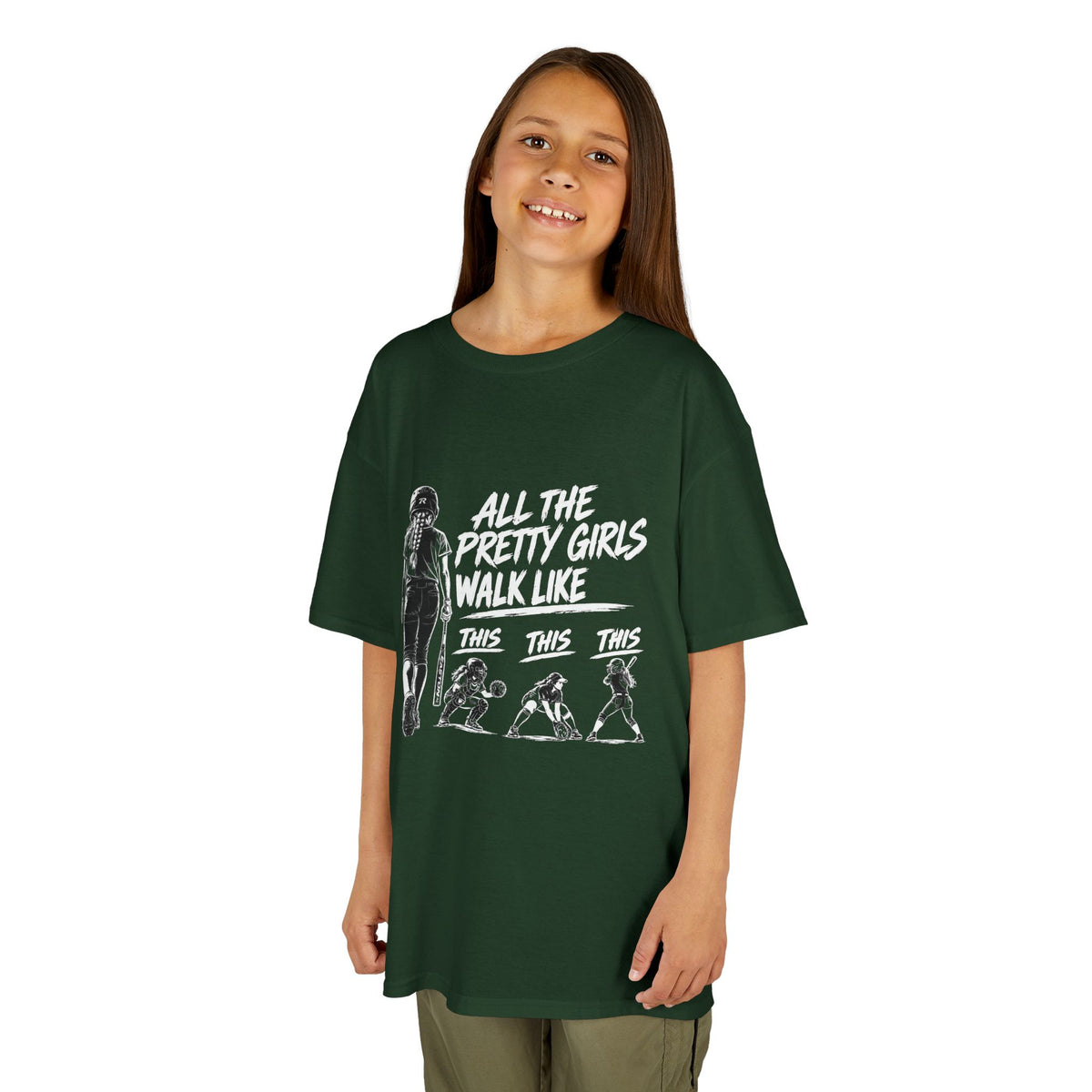 Kids T‑Shirt — “All The Pretty Girls Walk Like”