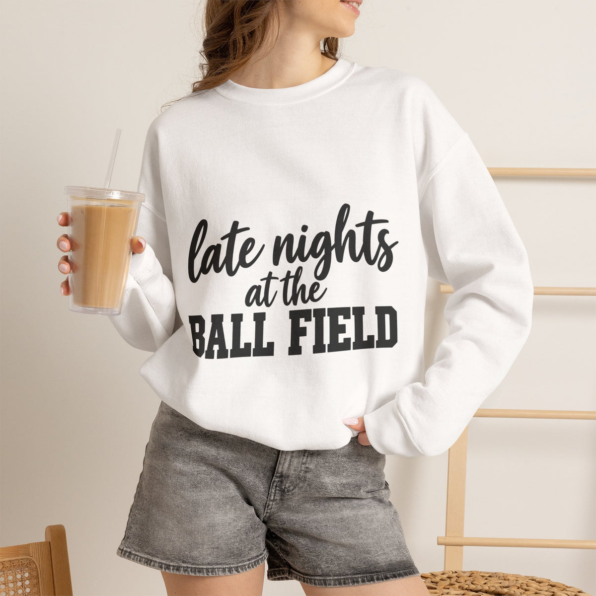 Sweatshirt - Late Nights at the Ball Field