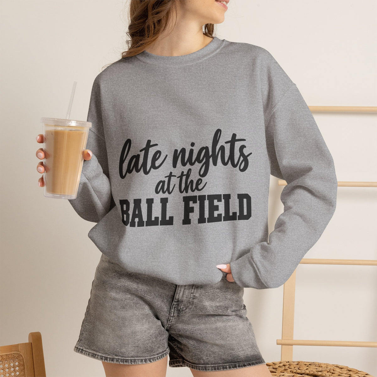 Sweatshirt - Late Nights at the Ball Field