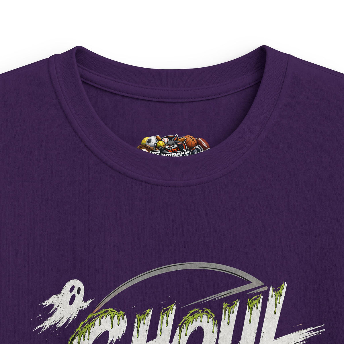 Kids Tee — "Ghoul Squad" Halloween Soccer Ghosts Shirt