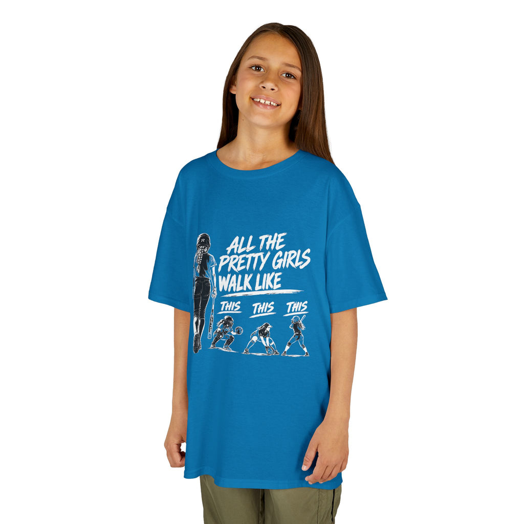 Kids T‑Shirt — “All The Pretty Girls Walk Like”