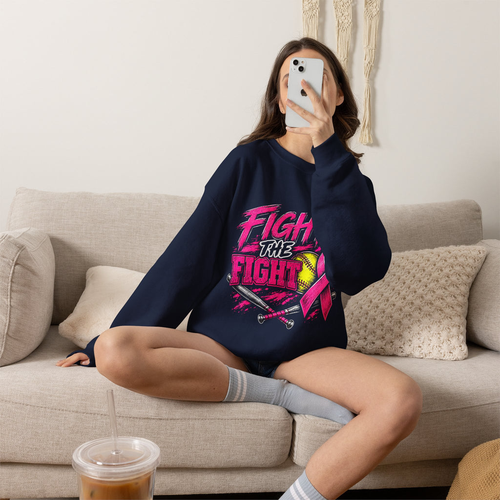 Fight the Fight Breast Cancer Awareness Sweatshirt