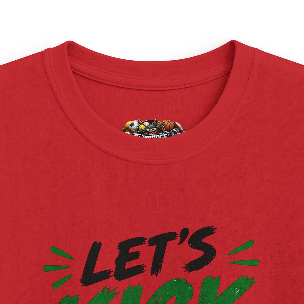 Let's Kick Some Grass - Kids Softstyle Tee