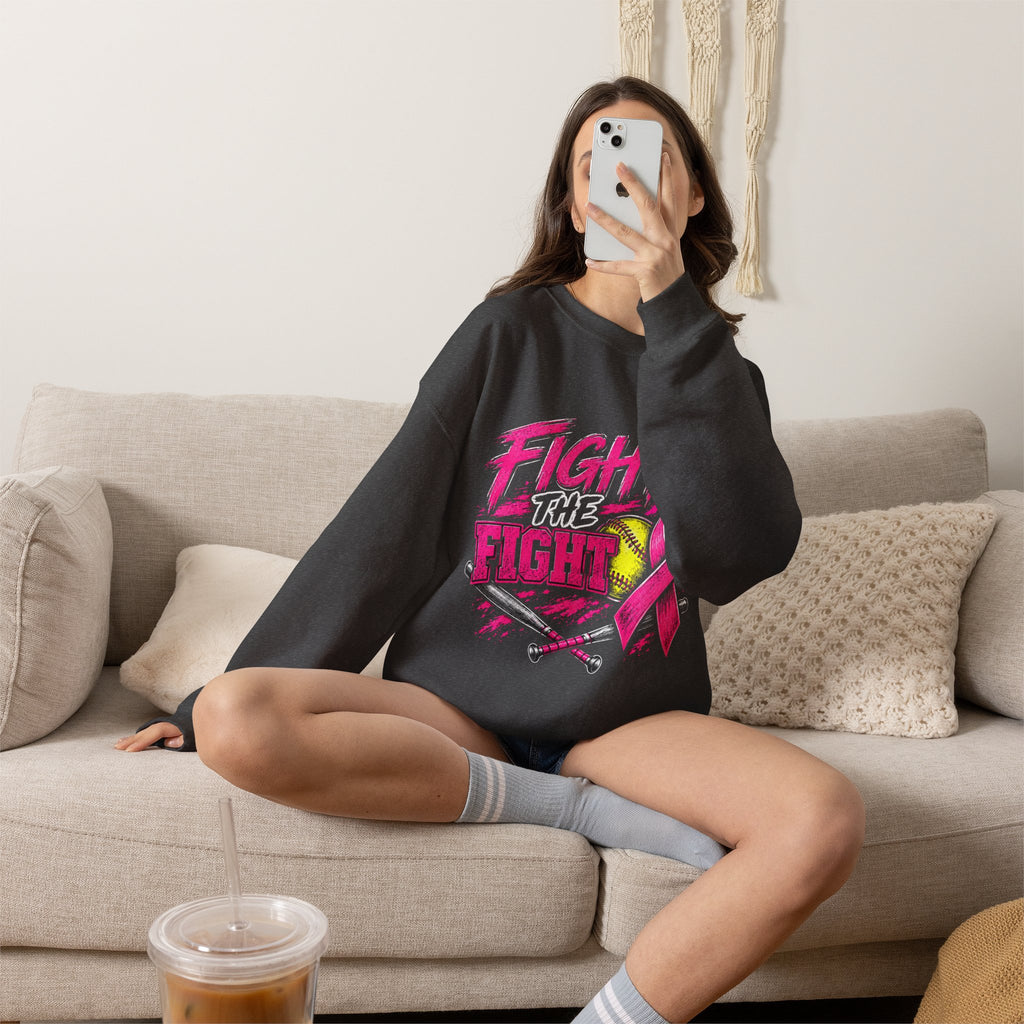Fight the Fight Breast Cancer Awareness Sweatshirt