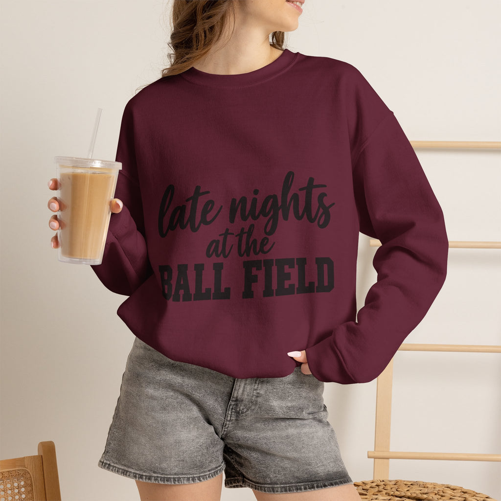 Sweatshirt - Late Nights at the Ball Field