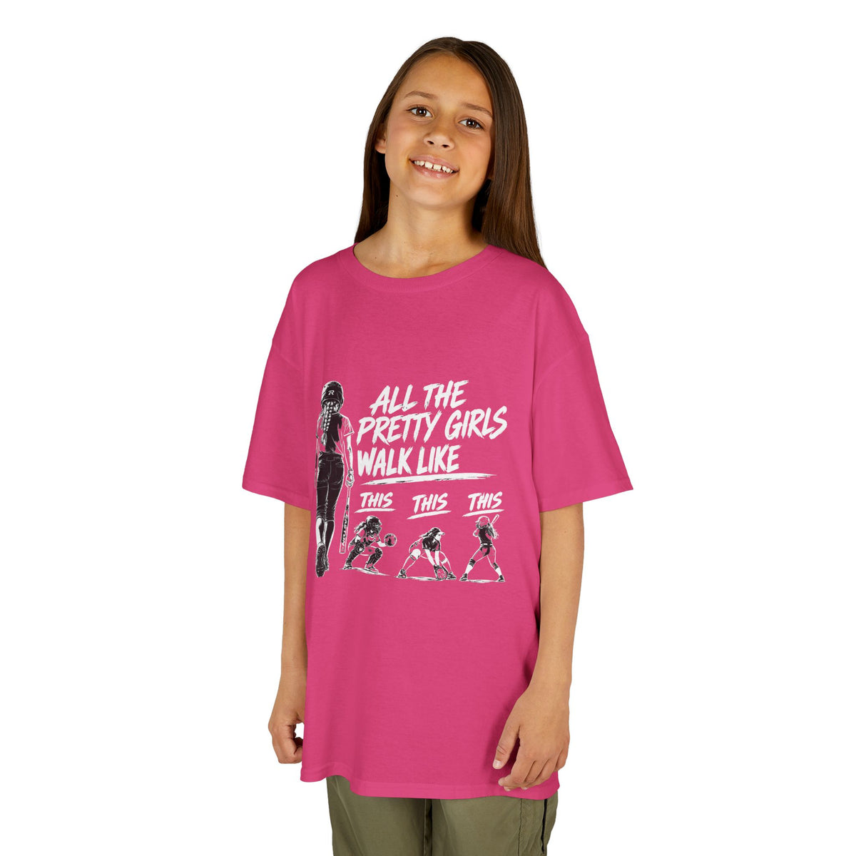 Kids T‑Shirt — “All The Pretty Girls Walk Like”
