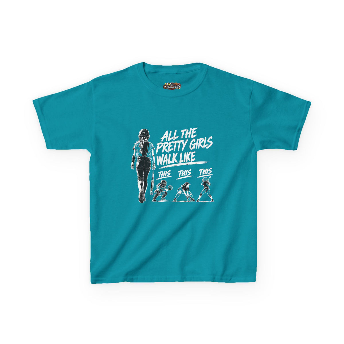 Kids T‑Shirt — “All The Pretty Girls Walk Like”