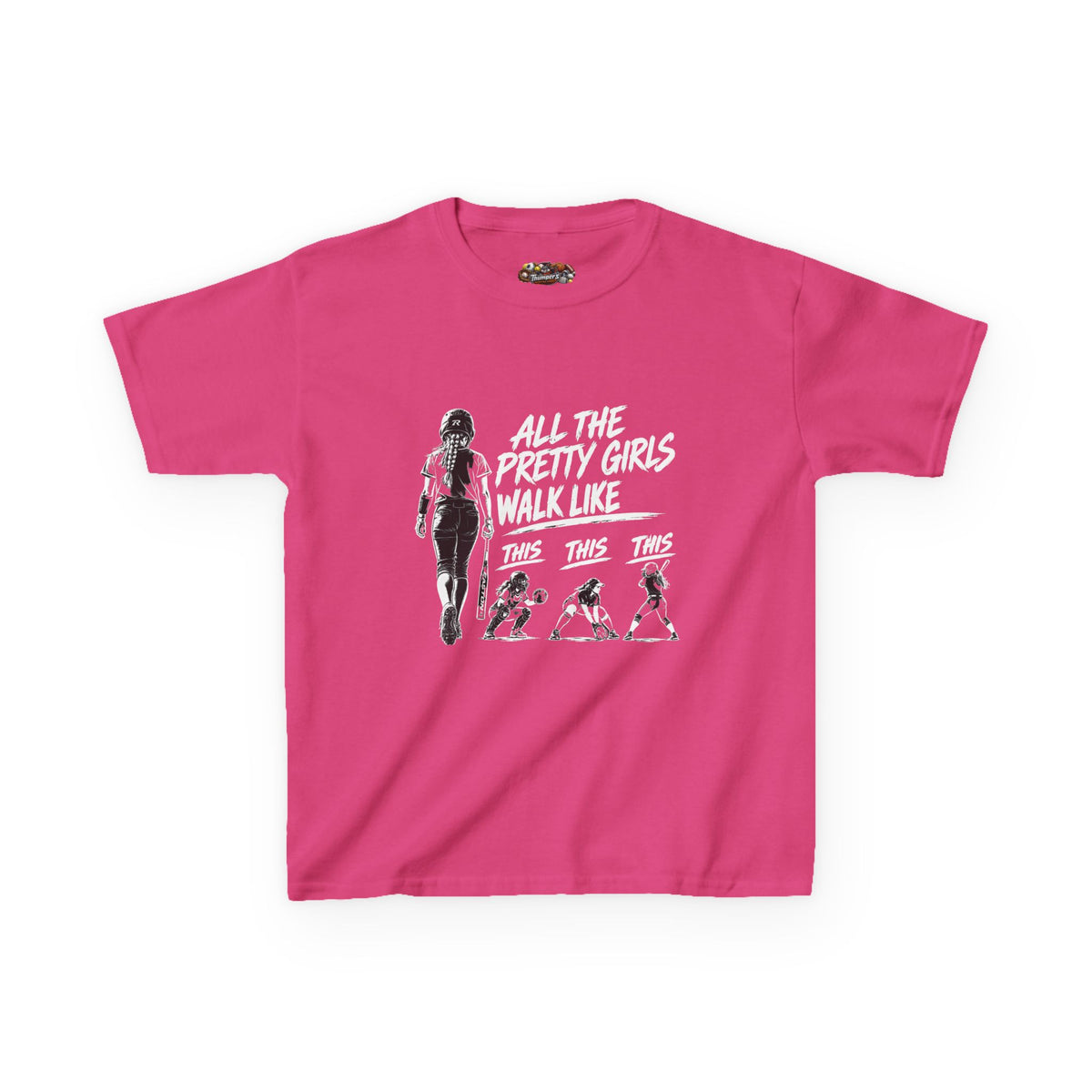 Kids T‑Shirt — “All The Pretty Girls Walk Like”