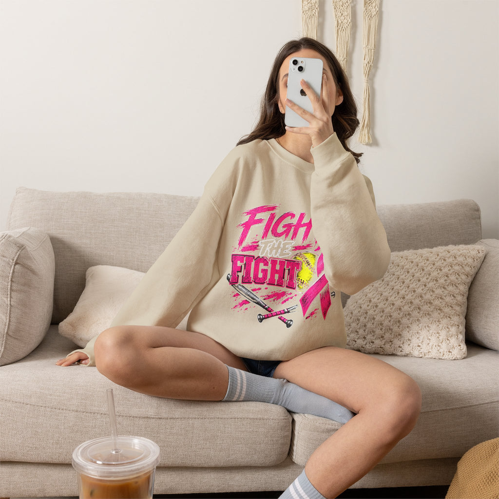 Fight the Fight Breast Cancer Awareness Sweatshirt