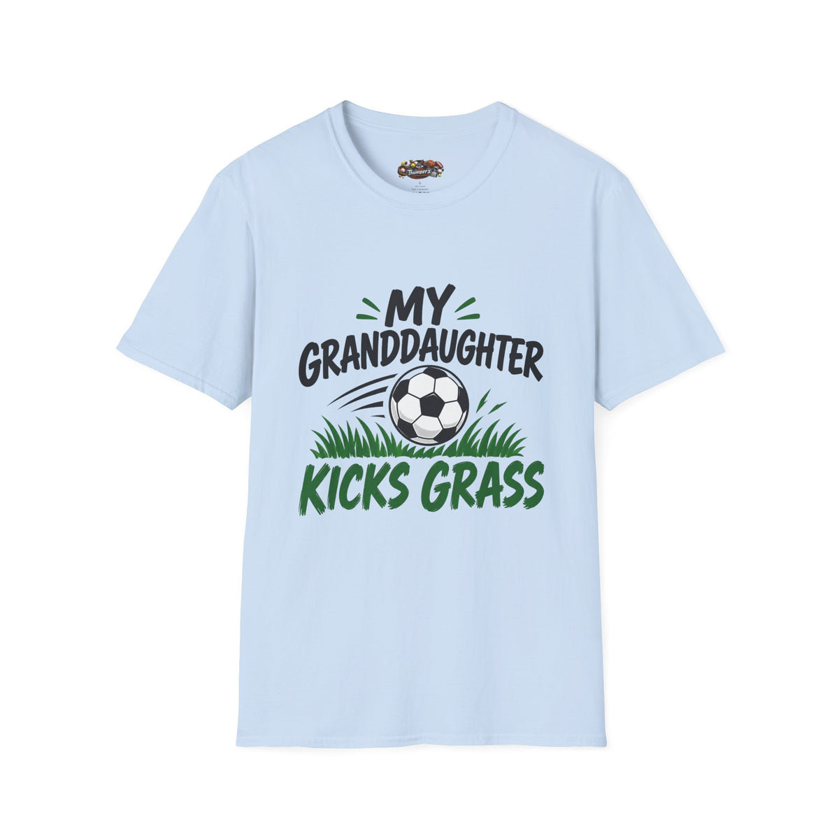 My Granddaughter Kicks Grass Soccer T-Shirt